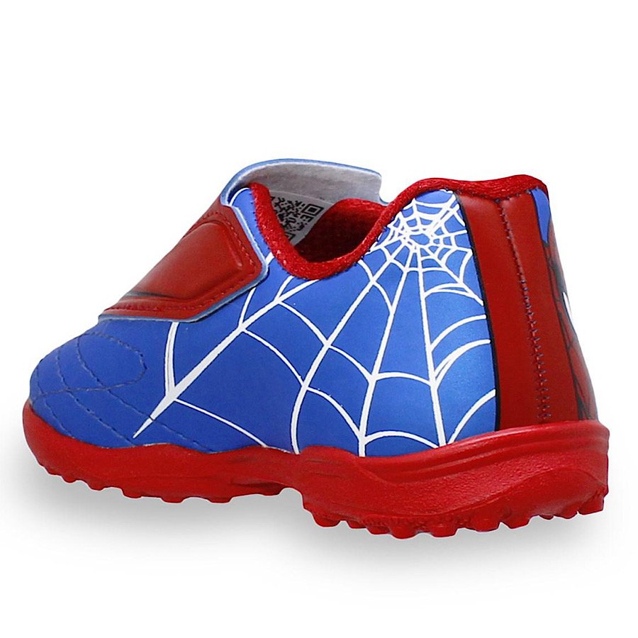 Chuteira Society Personagens 4028 - Infantil Azul/Vermelho 2