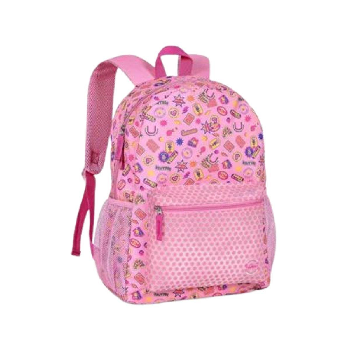 Mochila Escolar Clio MF23043 - Feminino Rosa 1