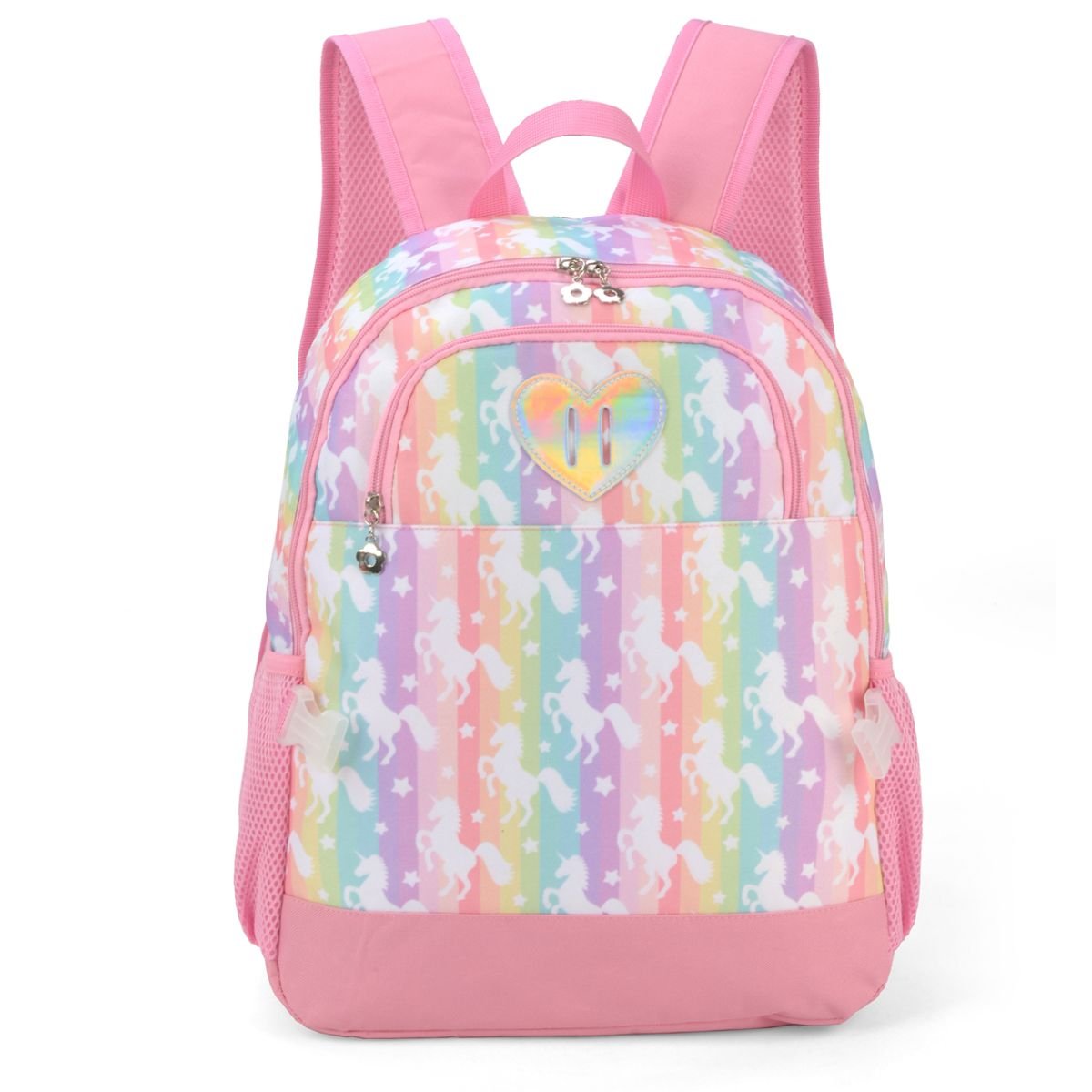 Kit Mochila de Costas Luxcel Up4you Unicórnio 46608 Pink 2