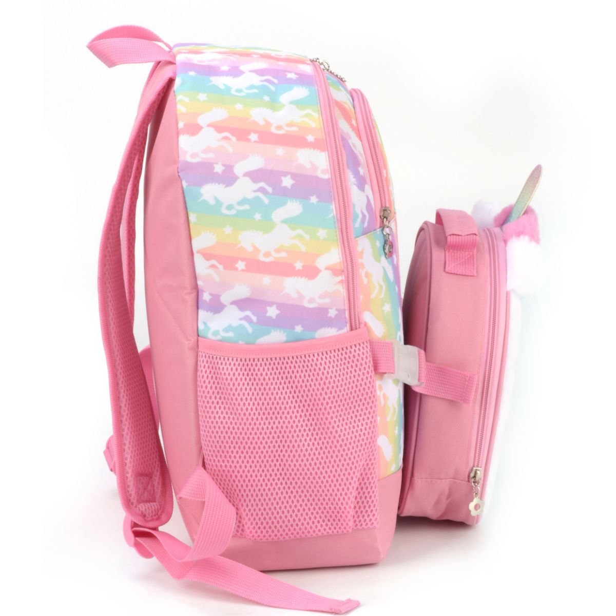Kit Mochila de Costas Luxcel Up4you Unicórnio 46608 Pink 3