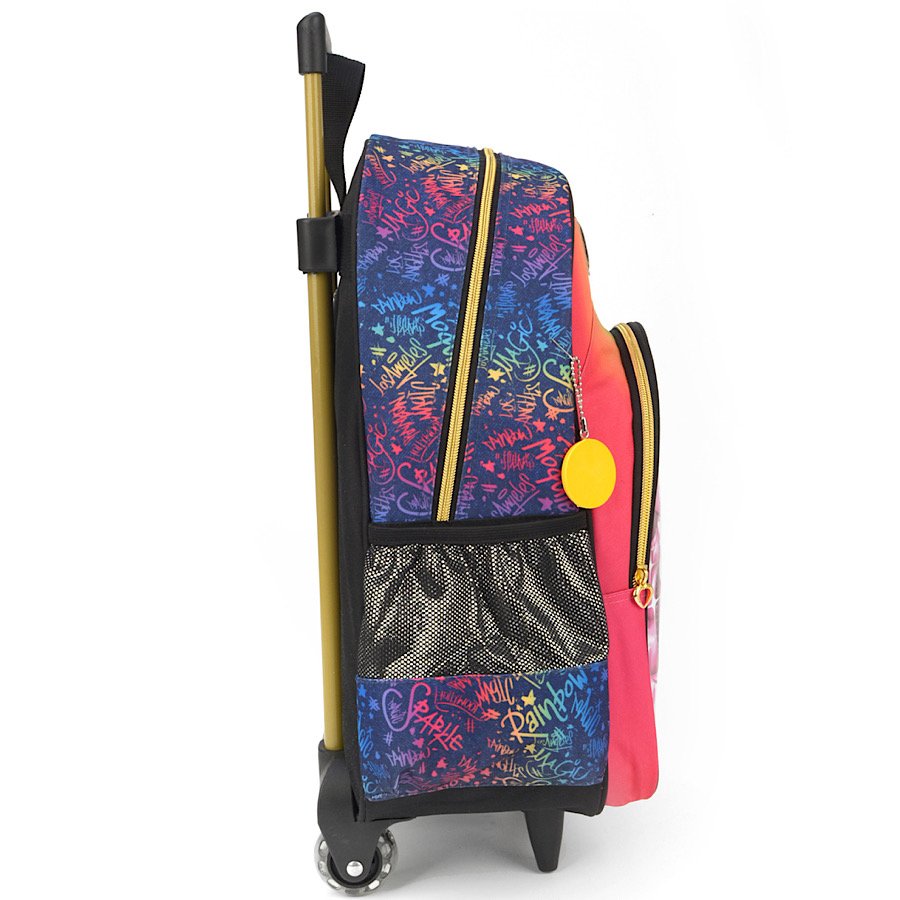 Kit Mochila de Rodinha Luxcel Rainbom High    37592 Multicores 3