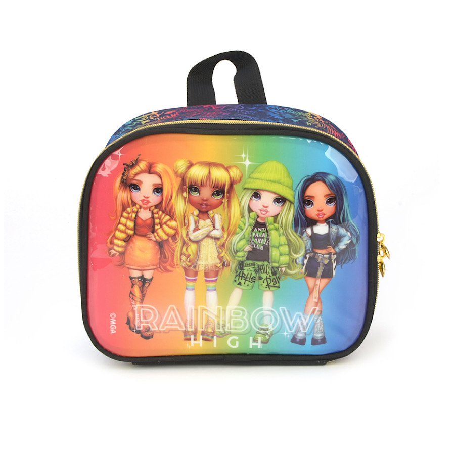 Kit Mochila de Rodinha Luxcel Rainbom High    37592 Multicores 7