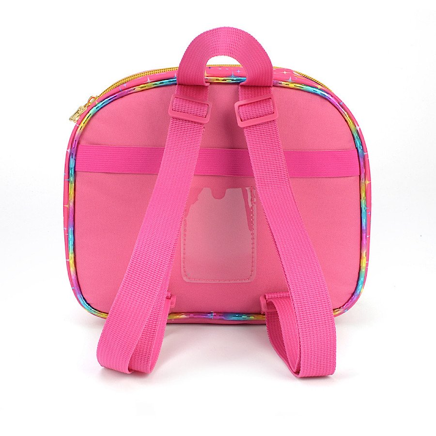 Kit Mochila de Rodinha Luxcel Rainbom High    37592 Rosa 8
