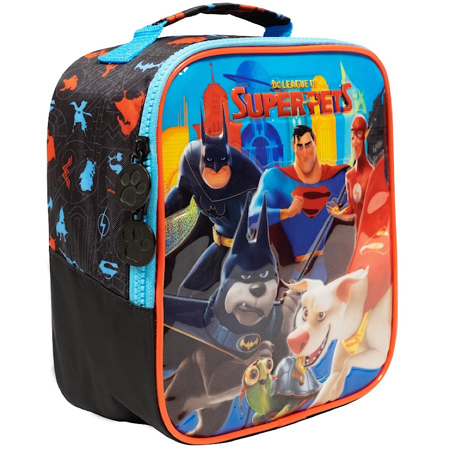 Kit Mochila de Rodinha Xeryus 16 Super Pets R 10750 Preto/Azul 6