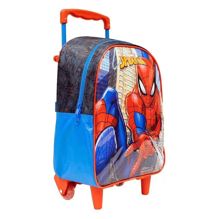 Mochila De Rodinhas Xeryus 16 H Aranha X1 10660 Preto 2