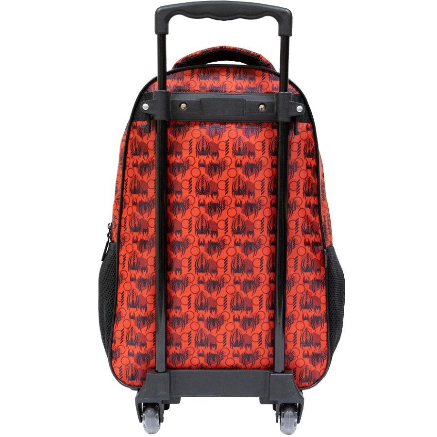 Kit Mochila de Rodinhas Xeryus 3D Spider-Man 10970 Vermelho 4
