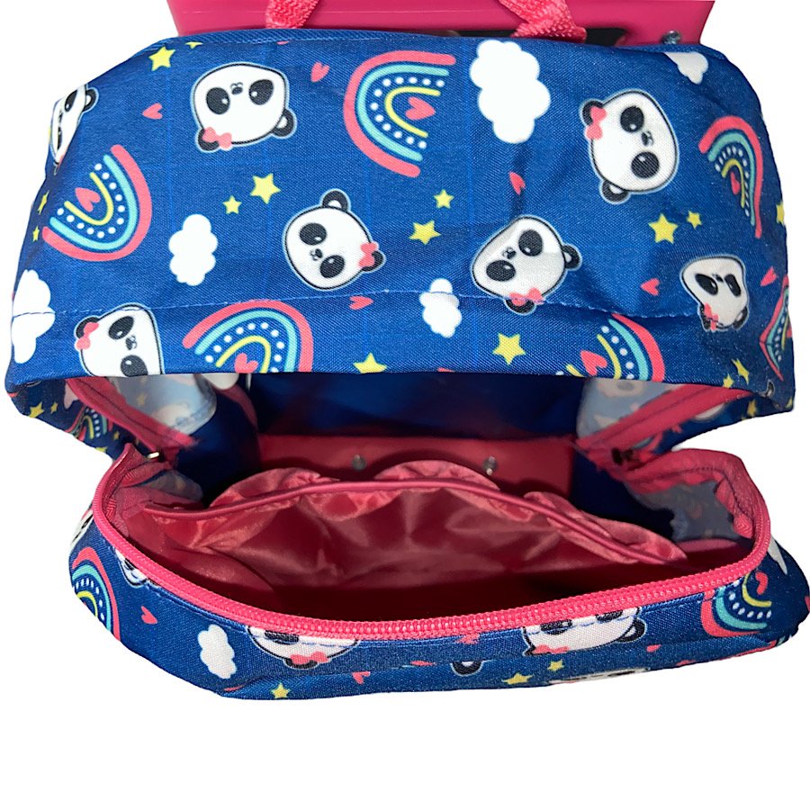Mochila de Rodinha Xeryus 16 Panda 1 11280 Azul 4