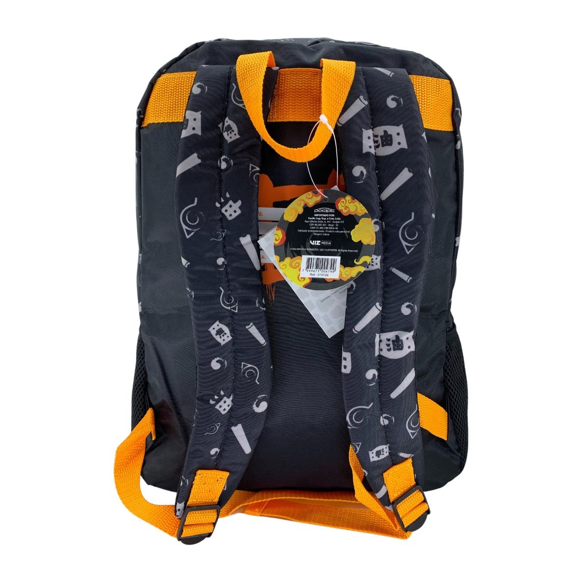 Mochila Pacific N. Uzumaki Ninja 978F04 Preto 3