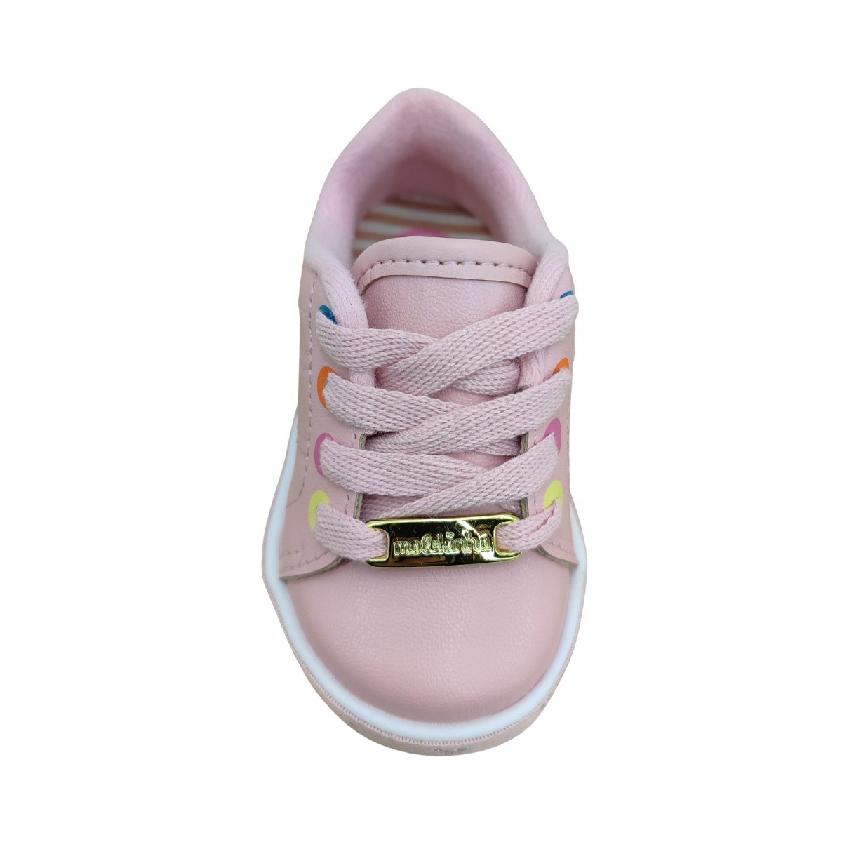 Tênis Molekinha Napa Turim Coração 2131612 - Infantil Rosa 3