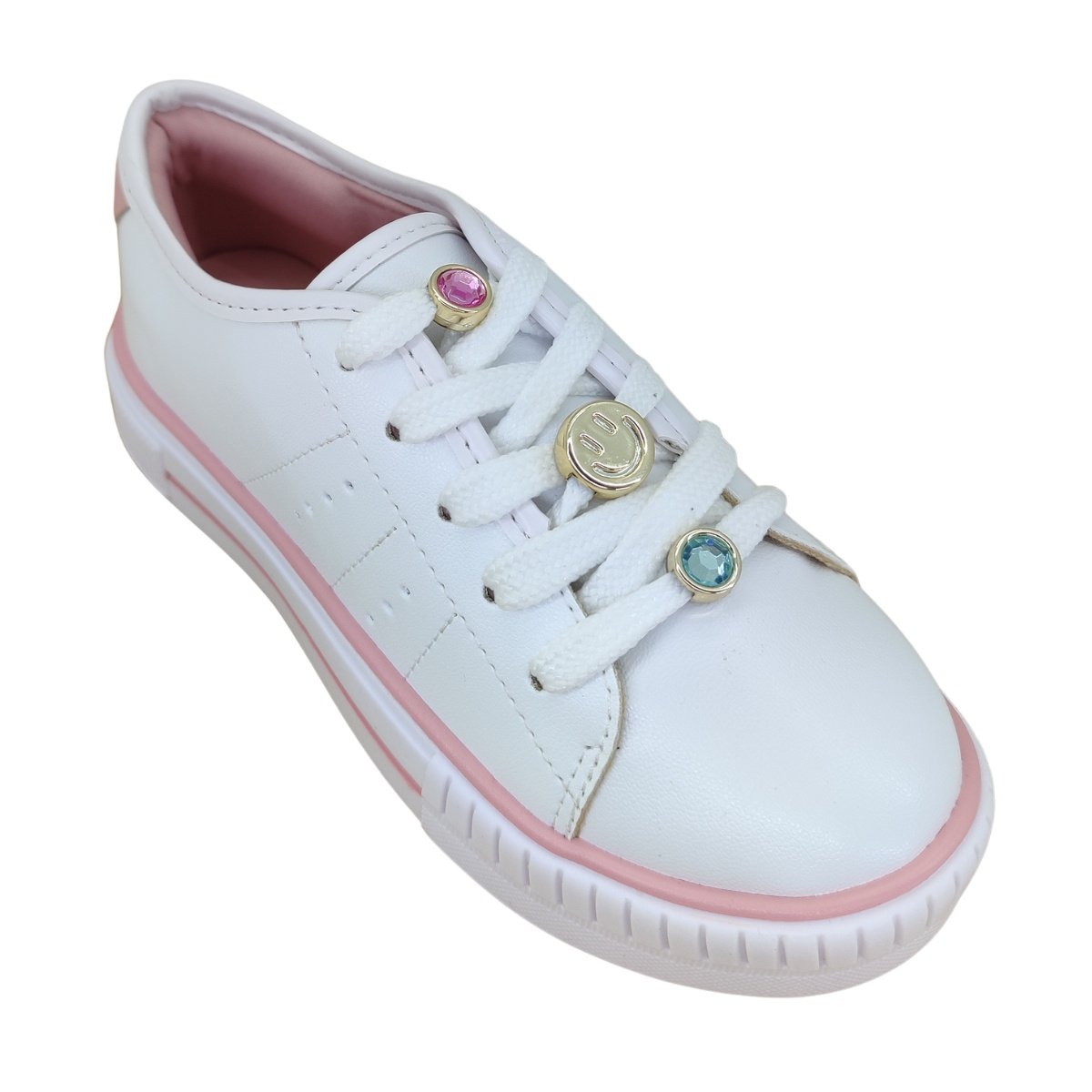 Tênis Molekinha Napa Turim 2565113 - Juvenil Branco 2