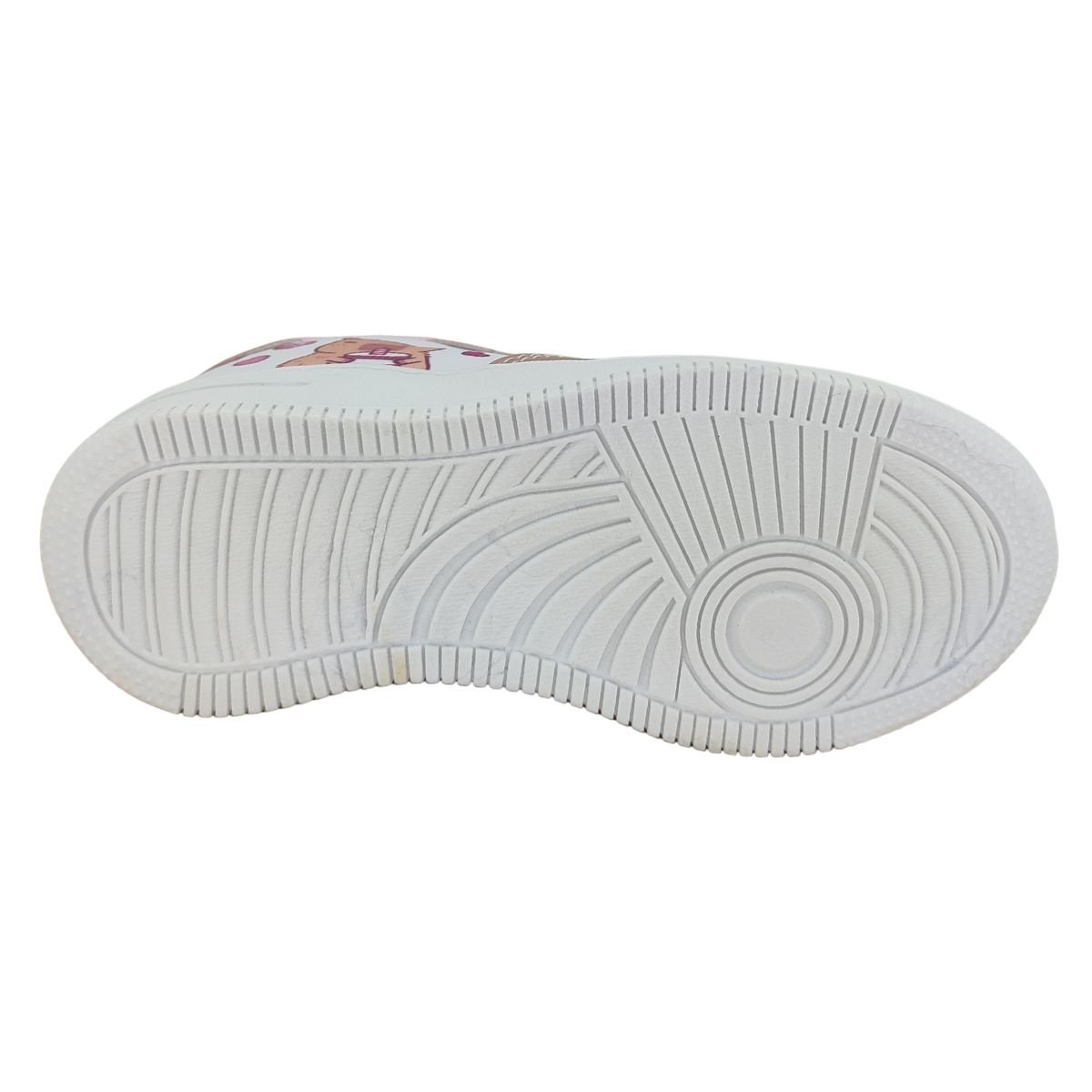 Tênis Minipé Capivara Cute MP2540S - juvenil Branco/Rosa 4