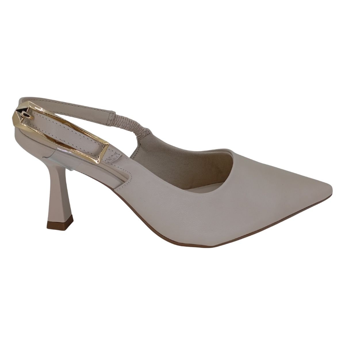 Sandália Bebecê Scarpin T7041646 - Feminino Bege 2
