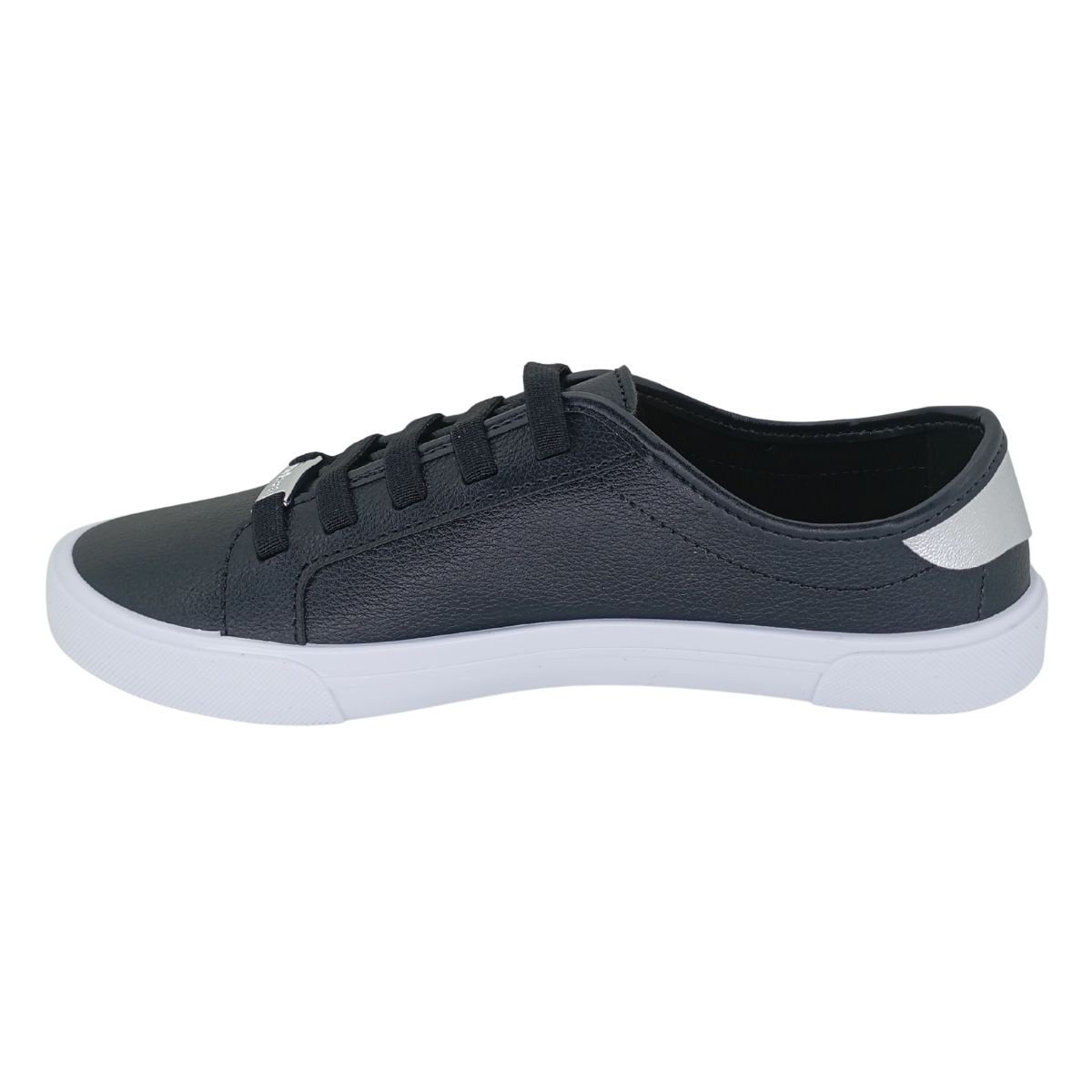 Tênis Moleca Metalizado 5296591 - Feminino Preto 3