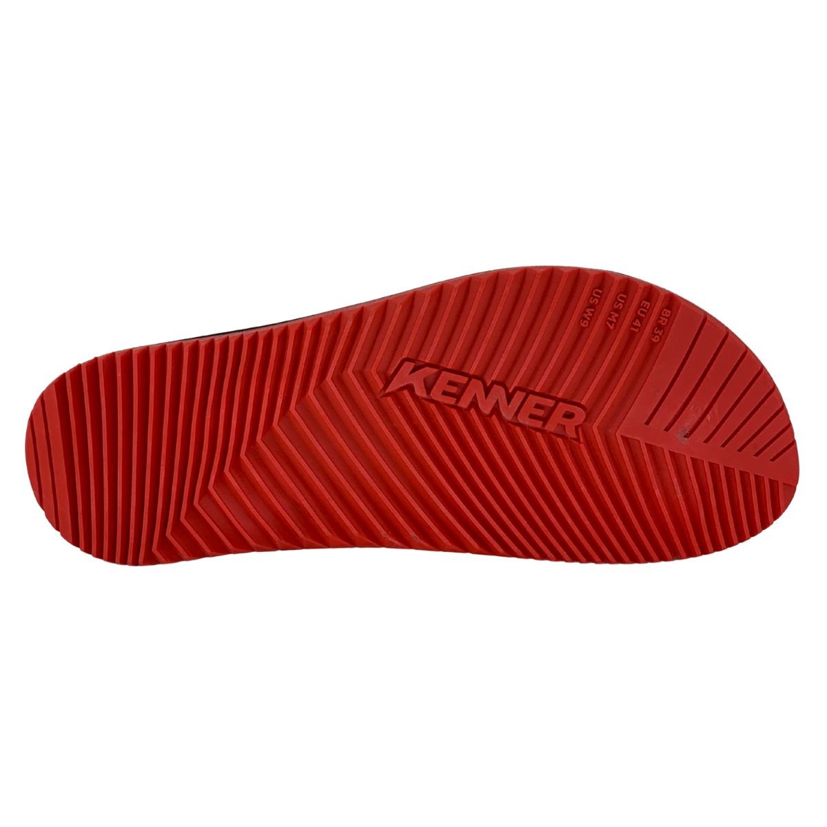 Sandália Kenner Red Masculino Preto/Vermelho 4
