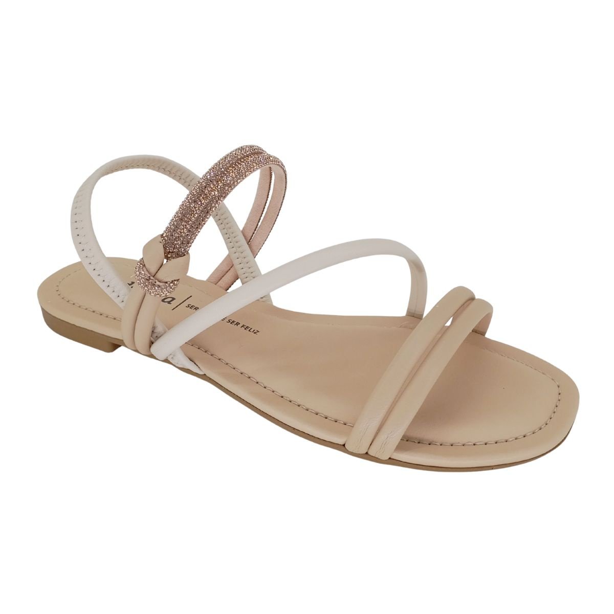 Sandália Dakota Tiras Strass Y9442 - Feminino