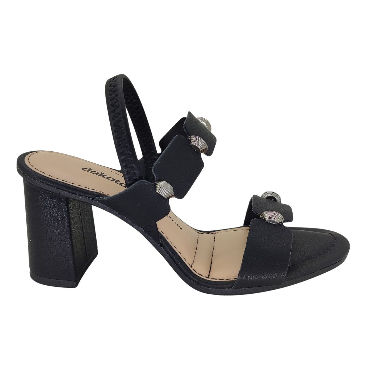 Sandália Dakota Salto Bloco Y8762 - Feminino Preto 2