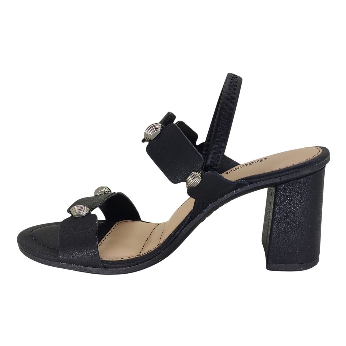 Sandália Dakota Salto Bloco Y8762 - Feminino Preto 3