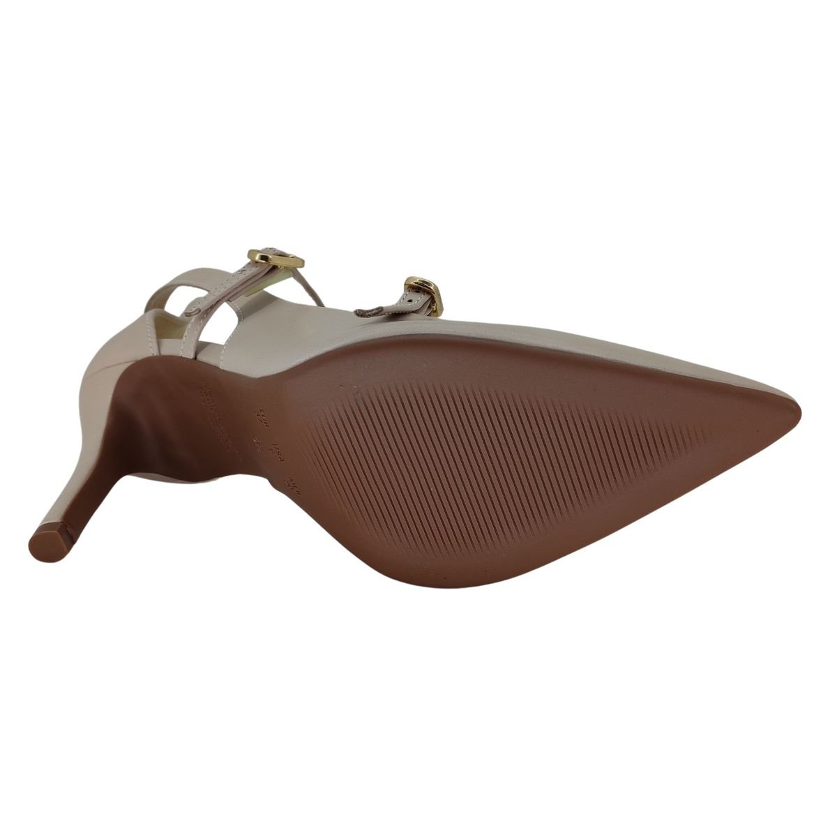 Scarpin Bebecê Bico Fino T9430278 - Feminino Bege 5