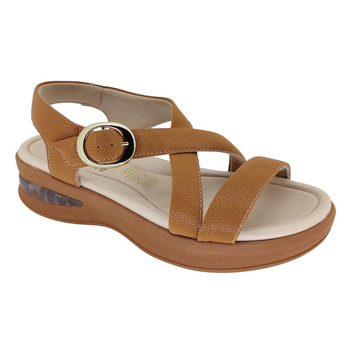 Sandália Piccadilly Soft Step Anabela 599006 - Feminino