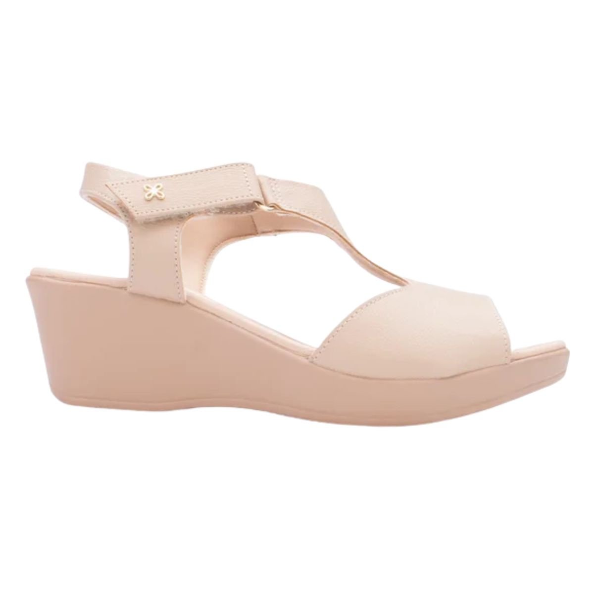 Sandália Softli Anabela Floater Lux 10028 - Feminino