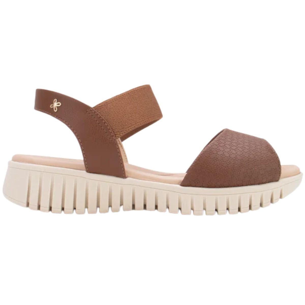 Sandália Softli Flatform Laise Lux 10140 - Feminino