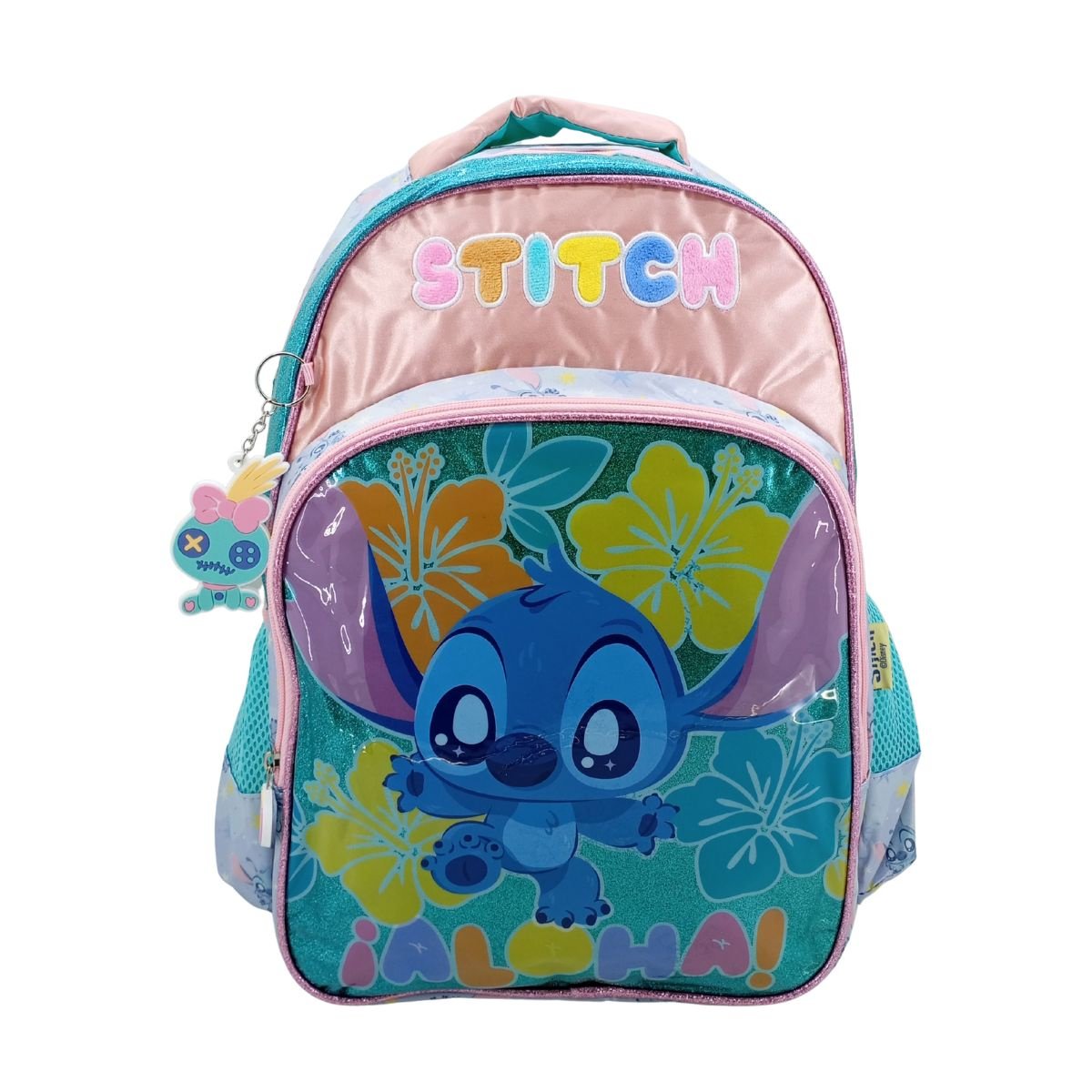 Mochila De Costas Stitch 16'' Luxcel 42401