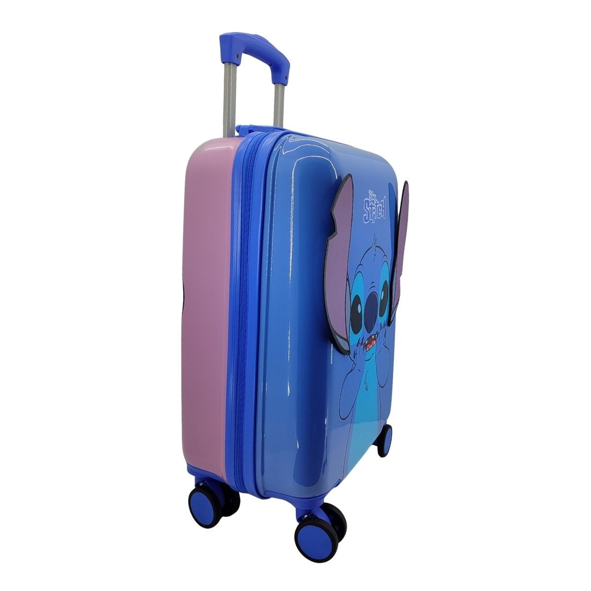 Mala de Fibra Stitch Giratória 360º A Bordo 10533 Azul 3