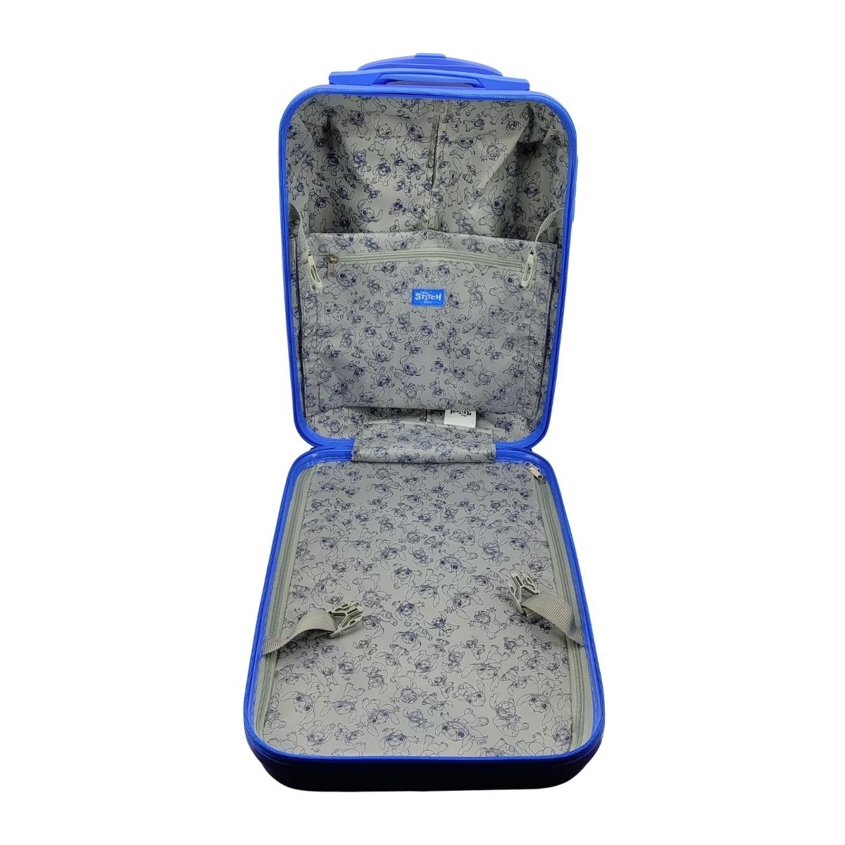 Mala de Fibra Stitch Giratória 360º A Bordo 10533 Azul 4