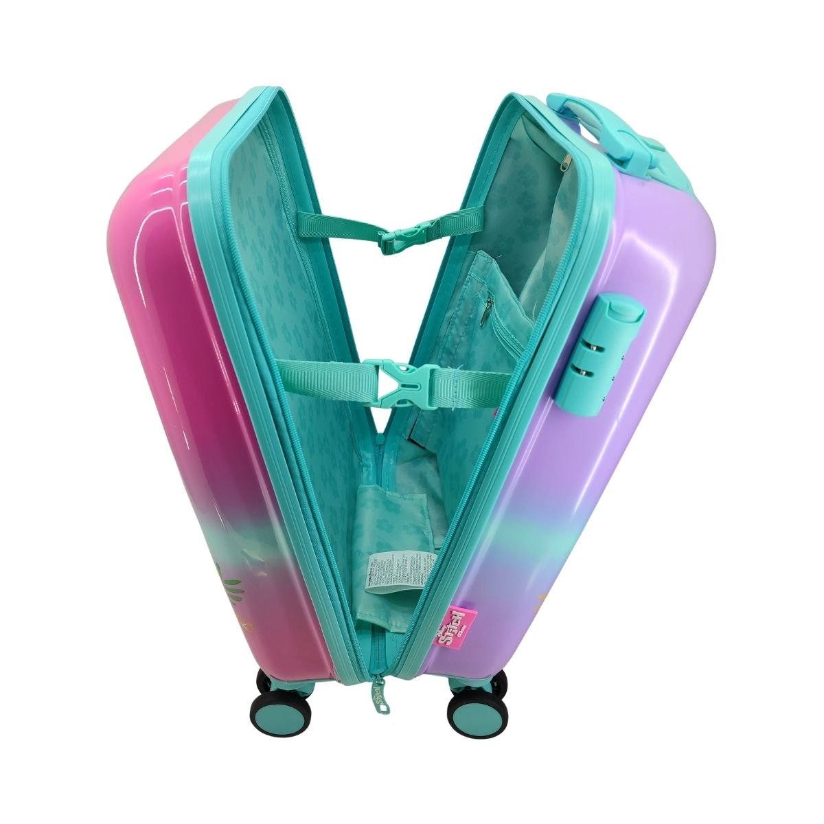 Mala de Fibra Stitch Giratória 360º A Bordo 10535 Rosa 4