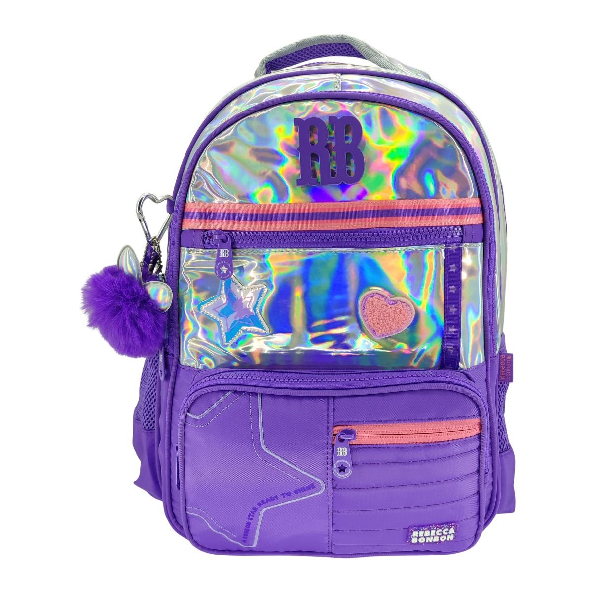 Mochila Holográfica Rebecca Bonbon 