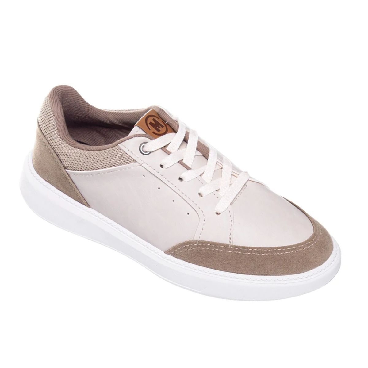 Tênis Molekinho Napa Monaco 2861117 - Juvenil Bege 3