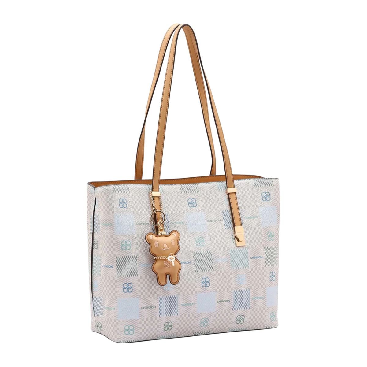 Bolsa Chenson Elemento Gráfico Ombro 85092 - Feminino