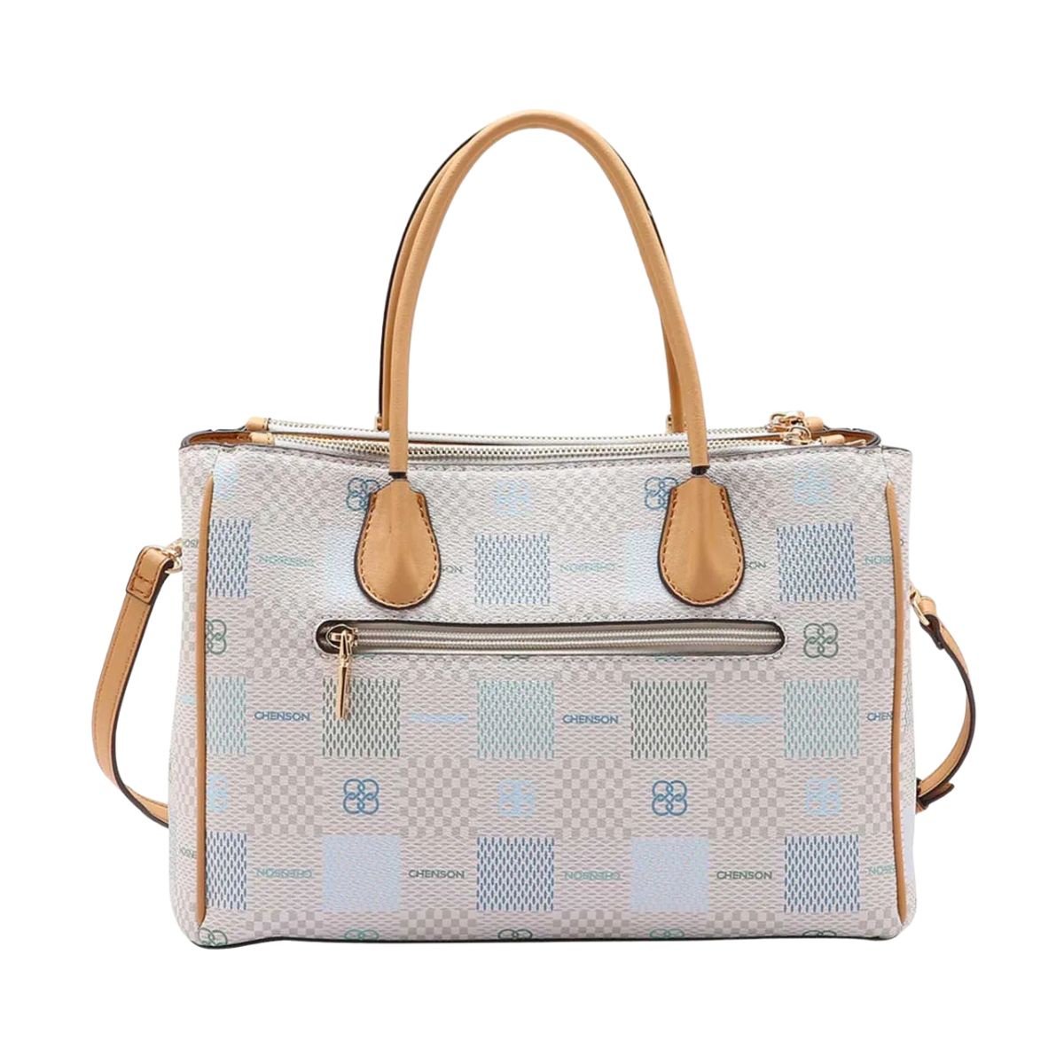 Bolsa Chenson Elemento Gráfico Mão CG85093 - Feminino Branco 3