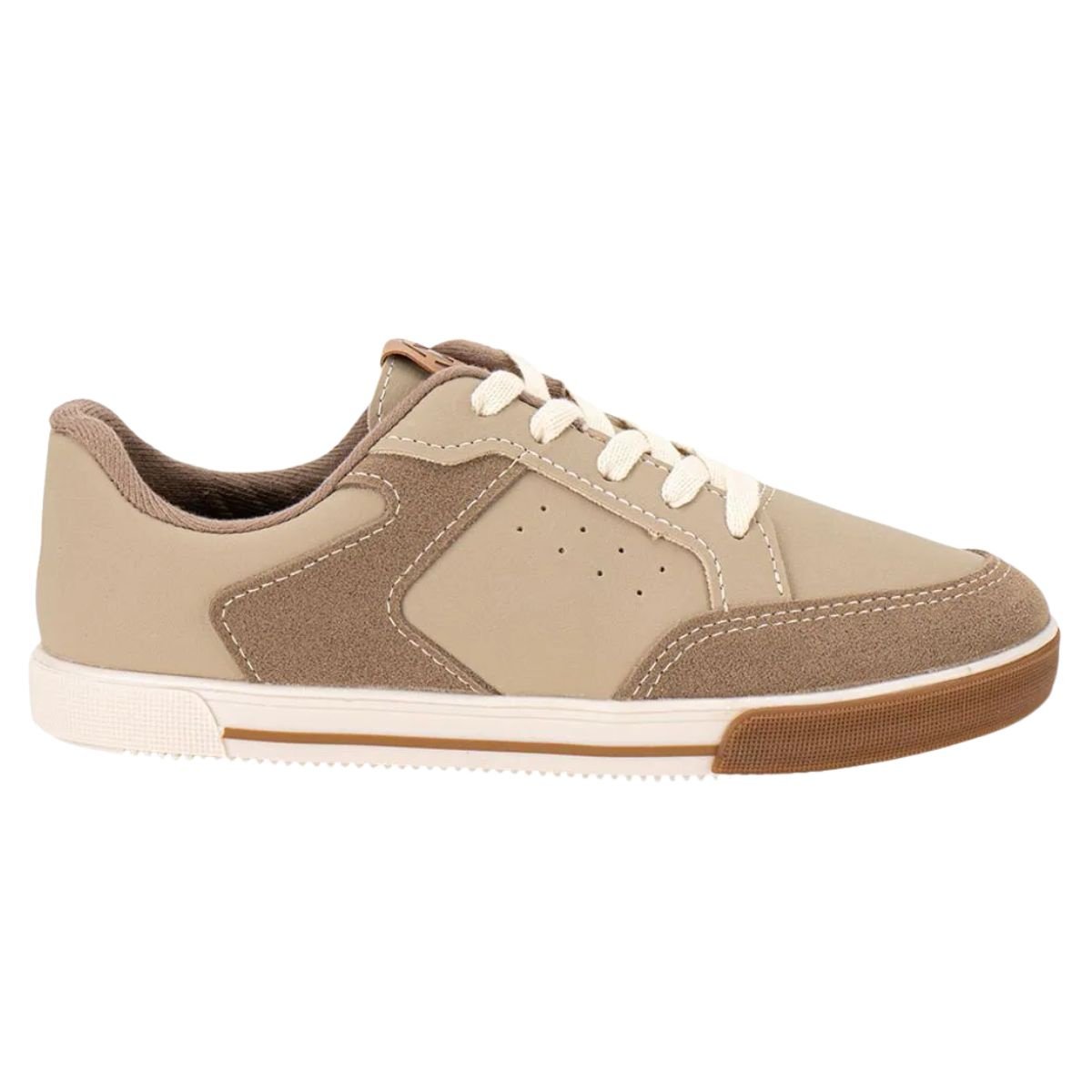 Tênis Molekinho Napa Floter 2842221 - Juvenil Bege 2