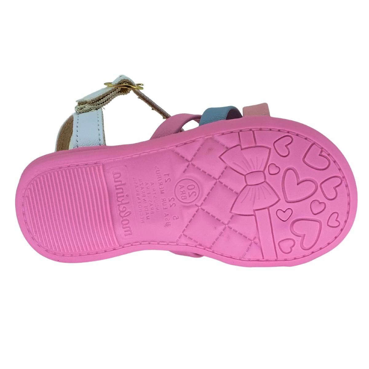 Sandália Molekinha Napa Turim 2743102 - Infantil Rosa 5