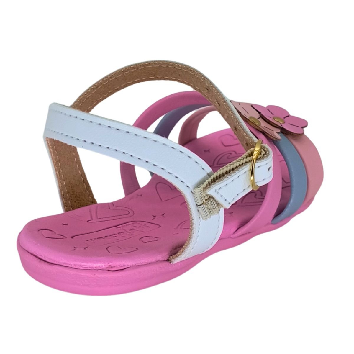 Sandália Molekinha Napa Turim 2743102 - Infantil Rosa 6