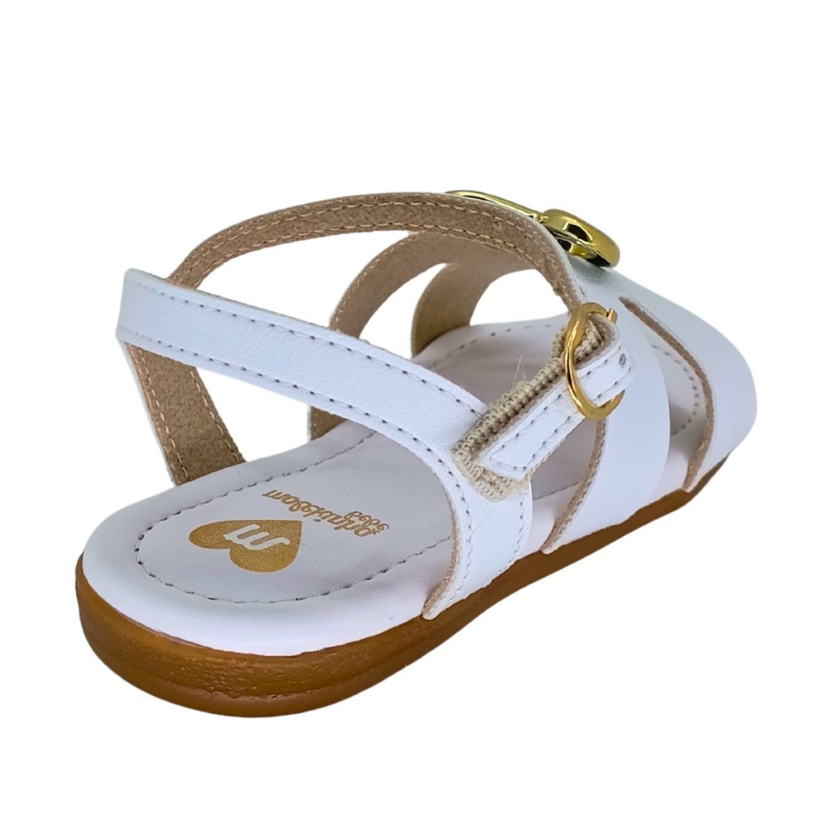 Sandália Molekinha Napa Turim 2114287 - Infantil Branco 6