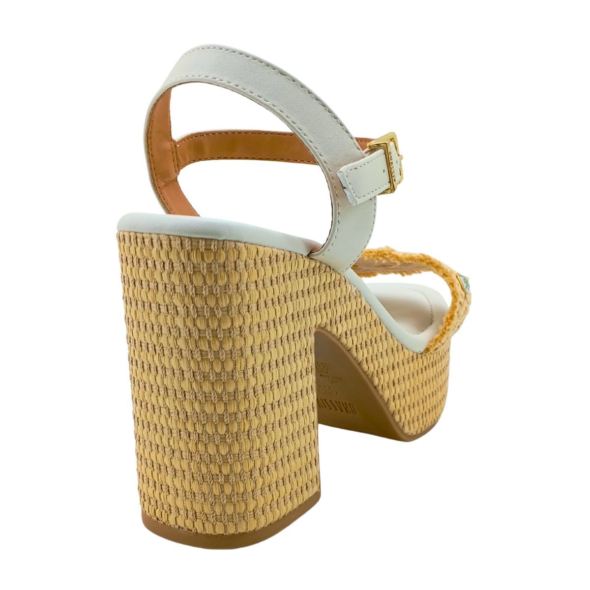 Sandália Bloco Vizzano Palha 6541112 - Feminino Bege 6