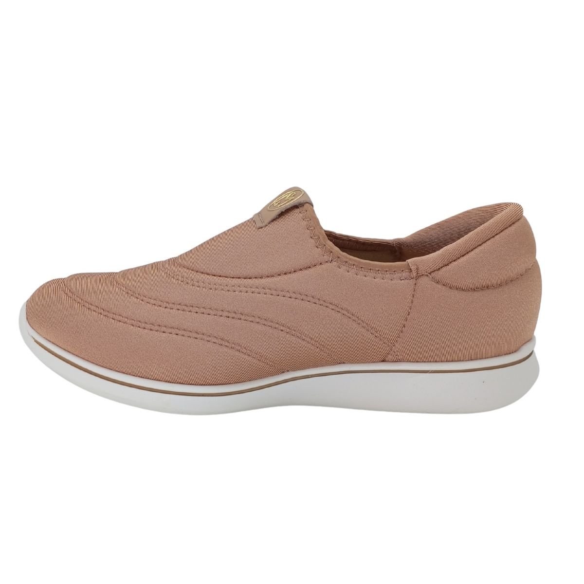 Tênis Modare Slip On Lycra 7358238 - Feminino Nude 3