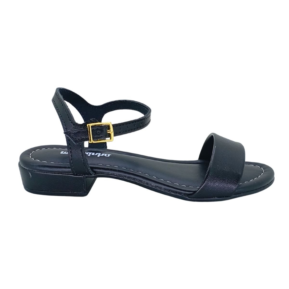 Sandália Molekinha Napa 2318100 - Juvenil Preto 2