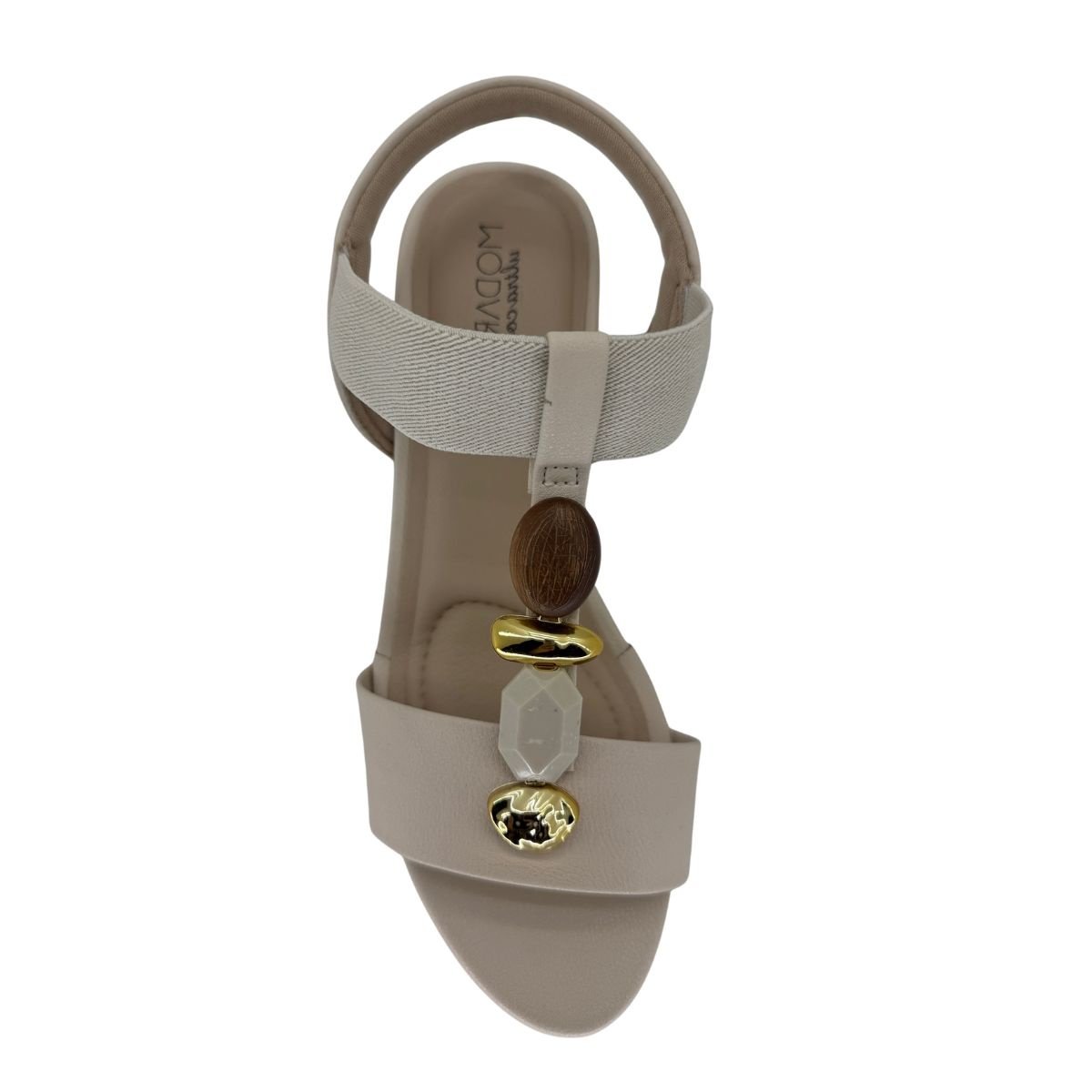 Sandália Modare Salto Bloco 7109465 - Feminino Branco 4