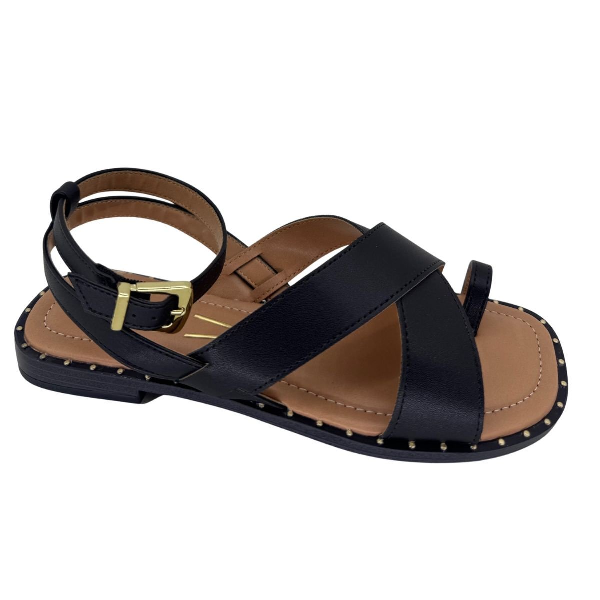 Sandália Vizzano Pelica Rasteira 6463107 - Feminino Preto 2