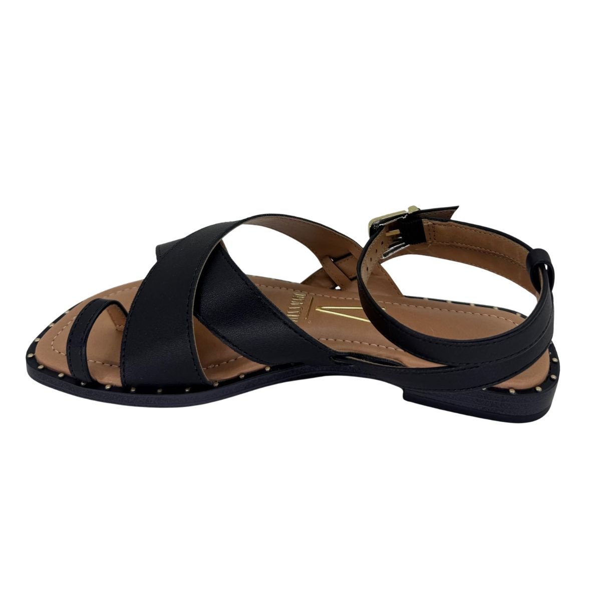 Sandália Vizzano Pelica Rasteira 6463107 - Feminino Preto 3