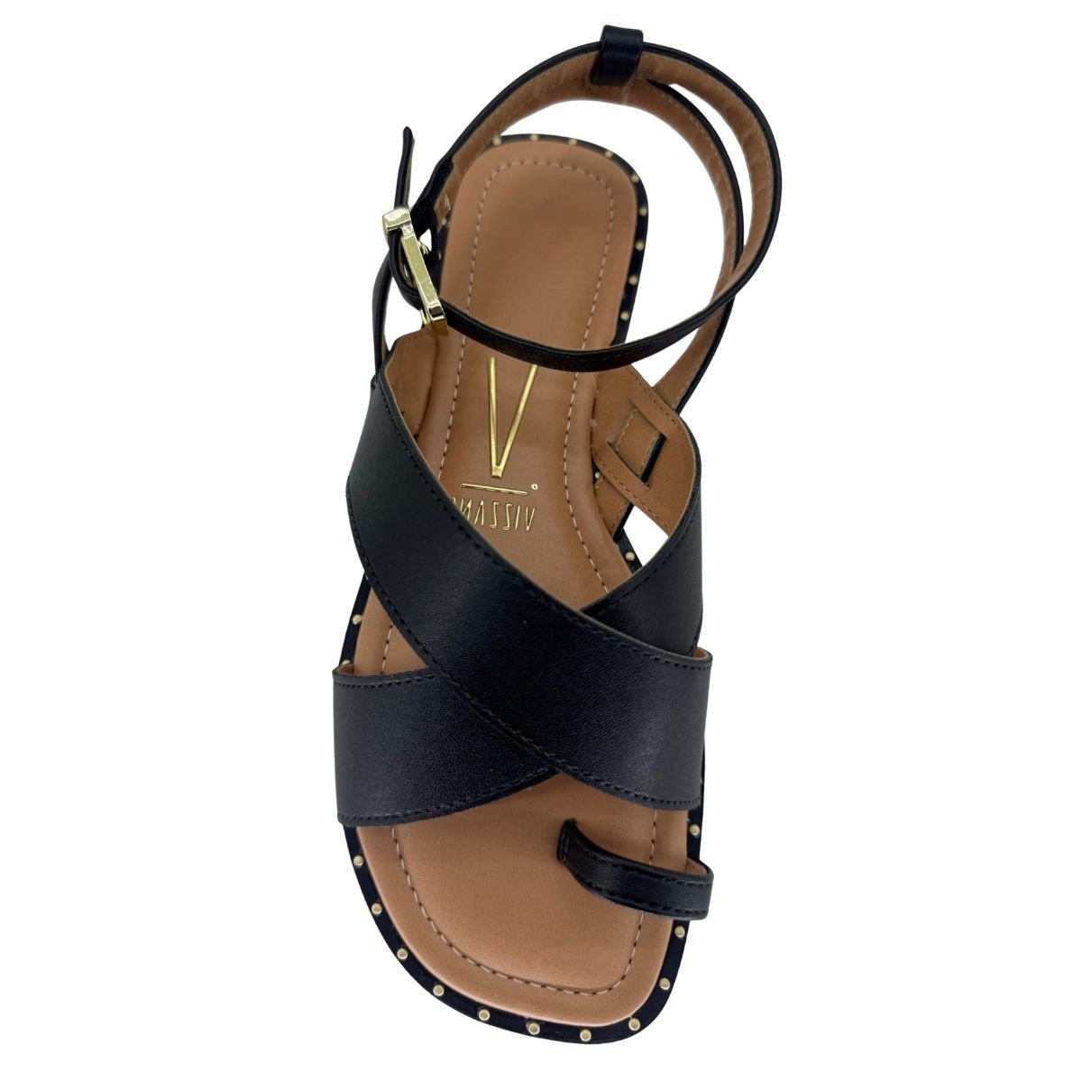 Sandália Vizzano Pelica Rasteira 6463107 - Feminino Preto 4