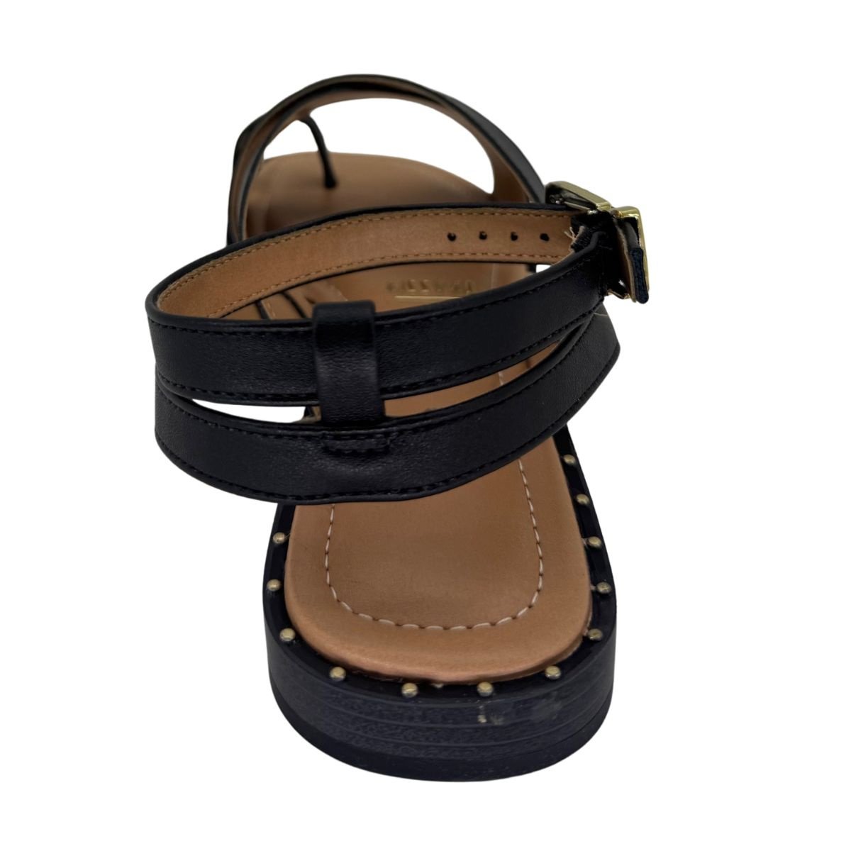 Sandália Vizzano Pelica Rasteira 6463107 - Feminino Preto 6