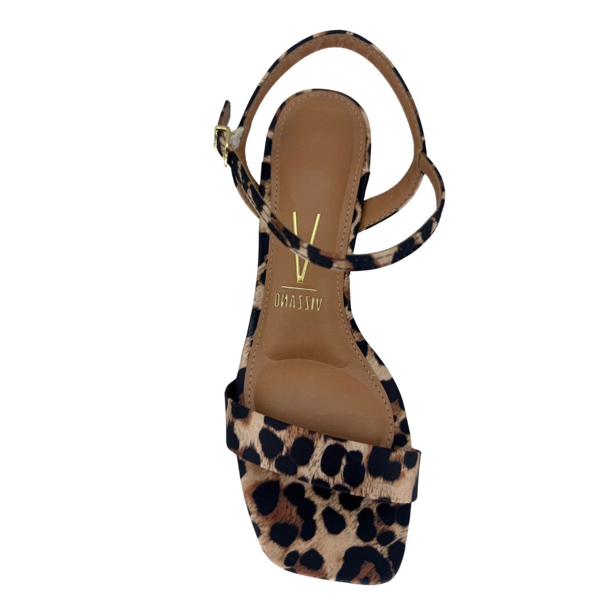 Sandália Vizzano Cetim Onça 6454211 - Feminino Animal Print 4
