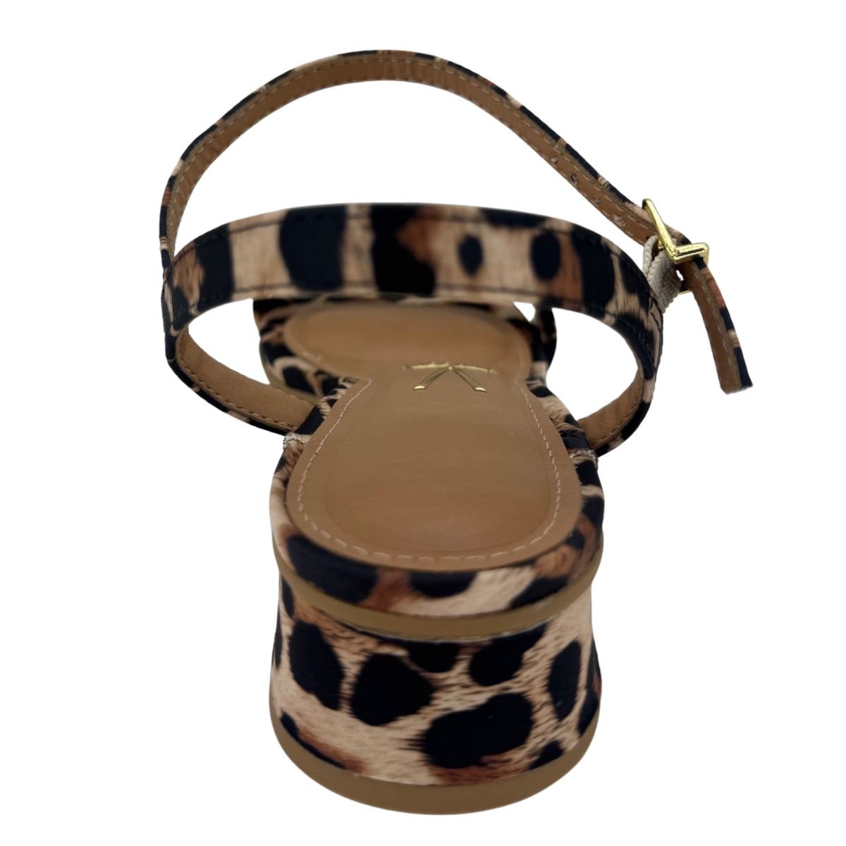 Sandália Vizzano Cetim Onça 6454211 - Feminino Animal Print 6