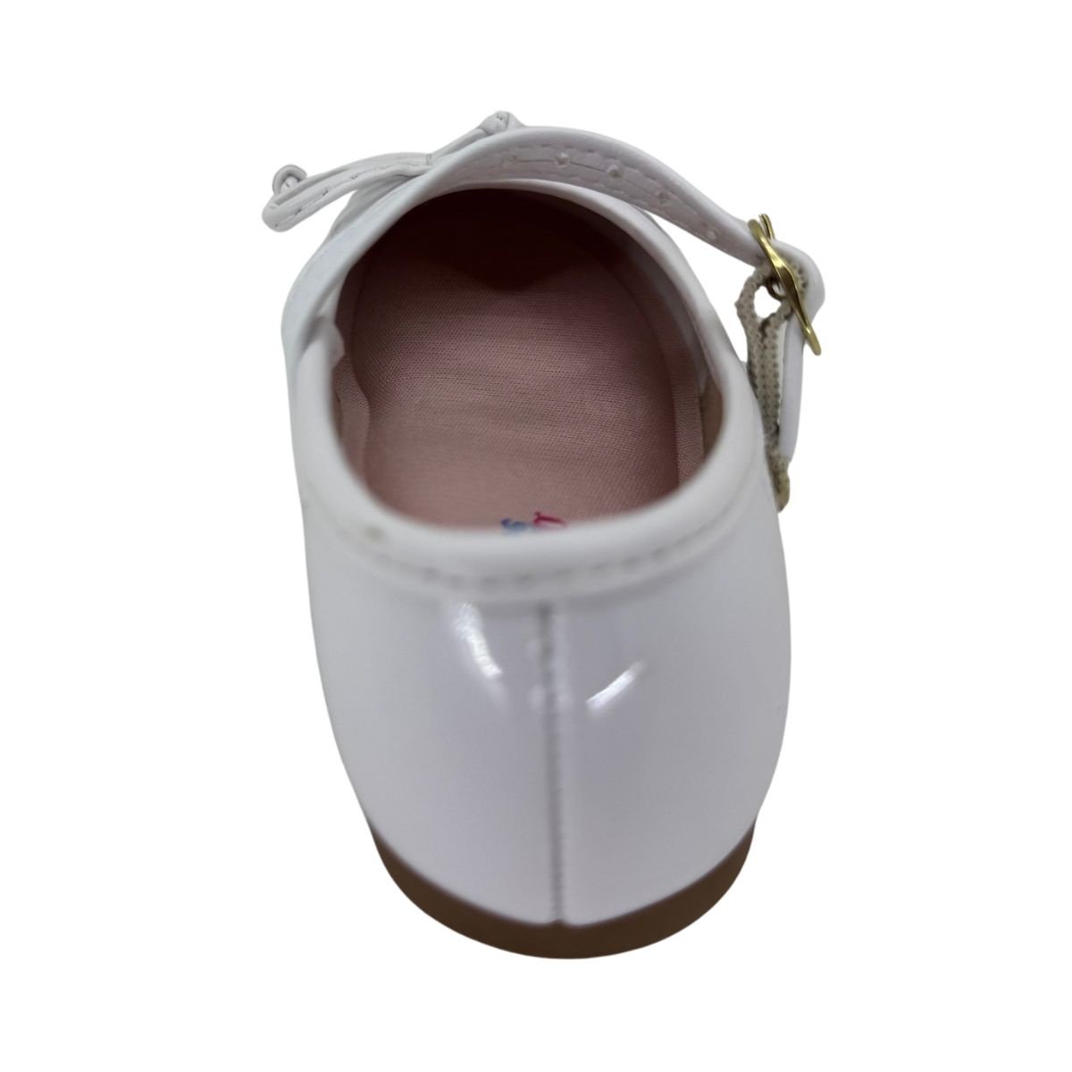 Sapatilha Molekinha Brilho Italia 21061065 - Infantil Branco 5