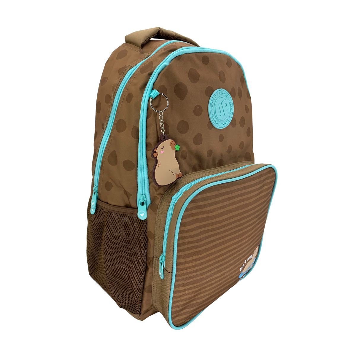 Mochila De Costa Capivara 49651 Marrom/Verde 2