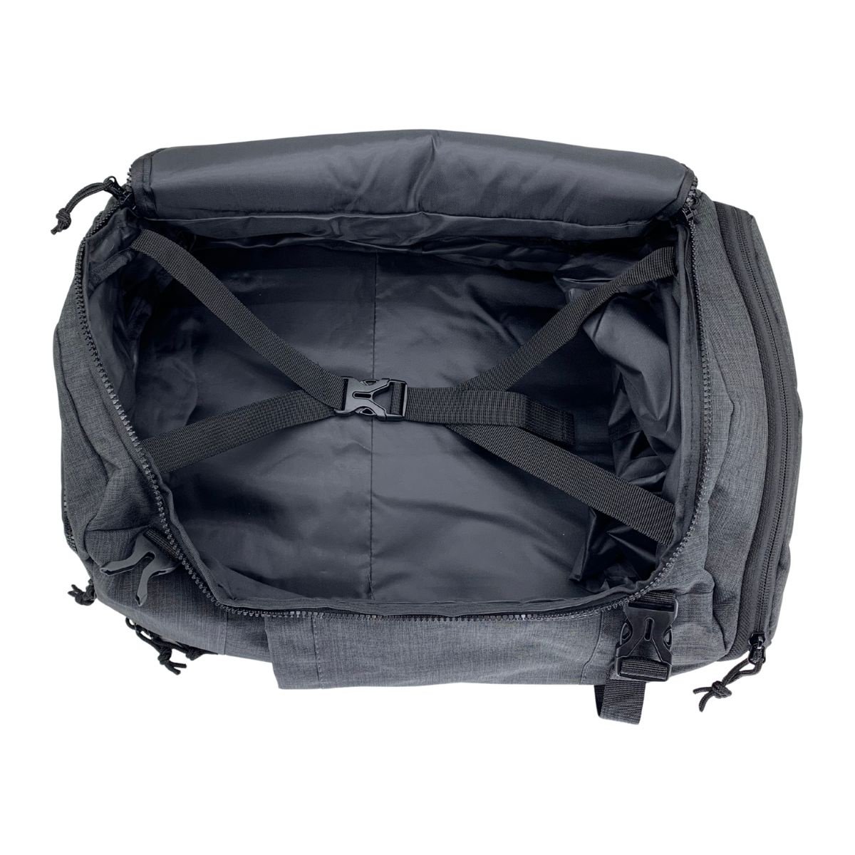 Mochila Executiva Porta Notebook Clio 25111 Cinza Escuro 4